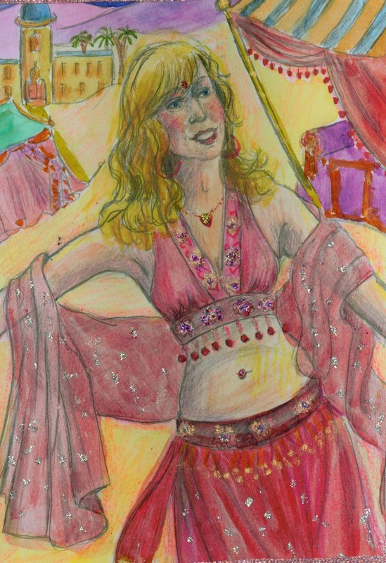 Pink Belly Dancer