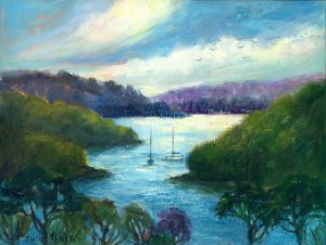 River Dart from Greenway Garden